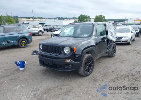 2017 Jeep Renegade Altitude 4X4 from USA, damaged, VIN ZACCJBBB1HPG03730